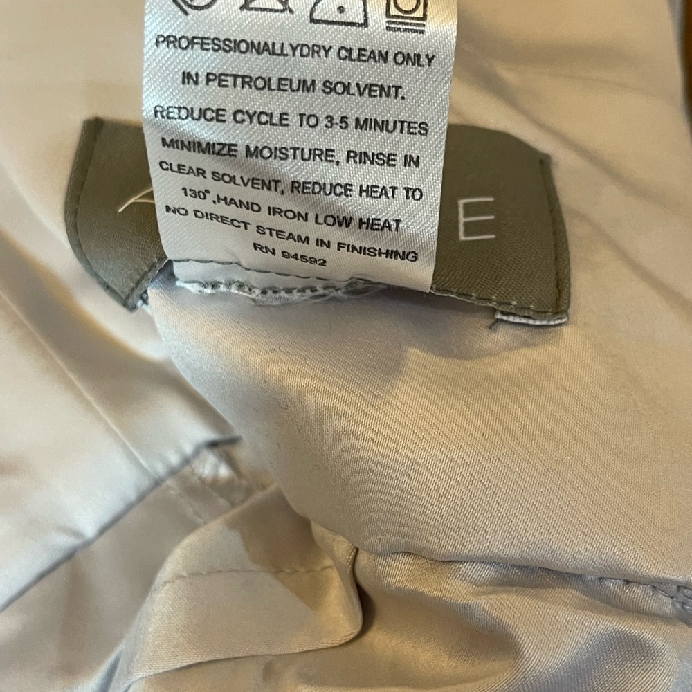 Amsale Light Gray Spaghetti Strap Bridesmaid Dress - image 7